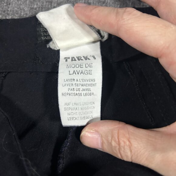 Vintage Tark 1 Low Rise Flare Pants Size Med Flare Tark 8 Y2k Rave Goth Grunge - Picture 2 of 16
